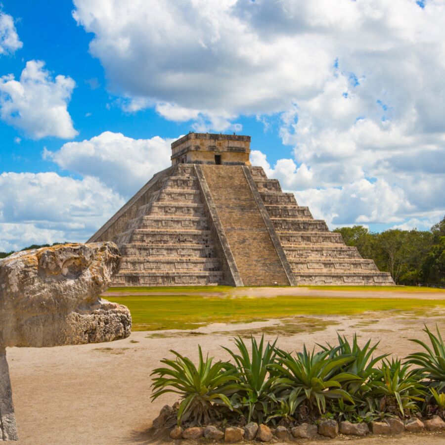 Pirâmide de Chichén Itzá, México