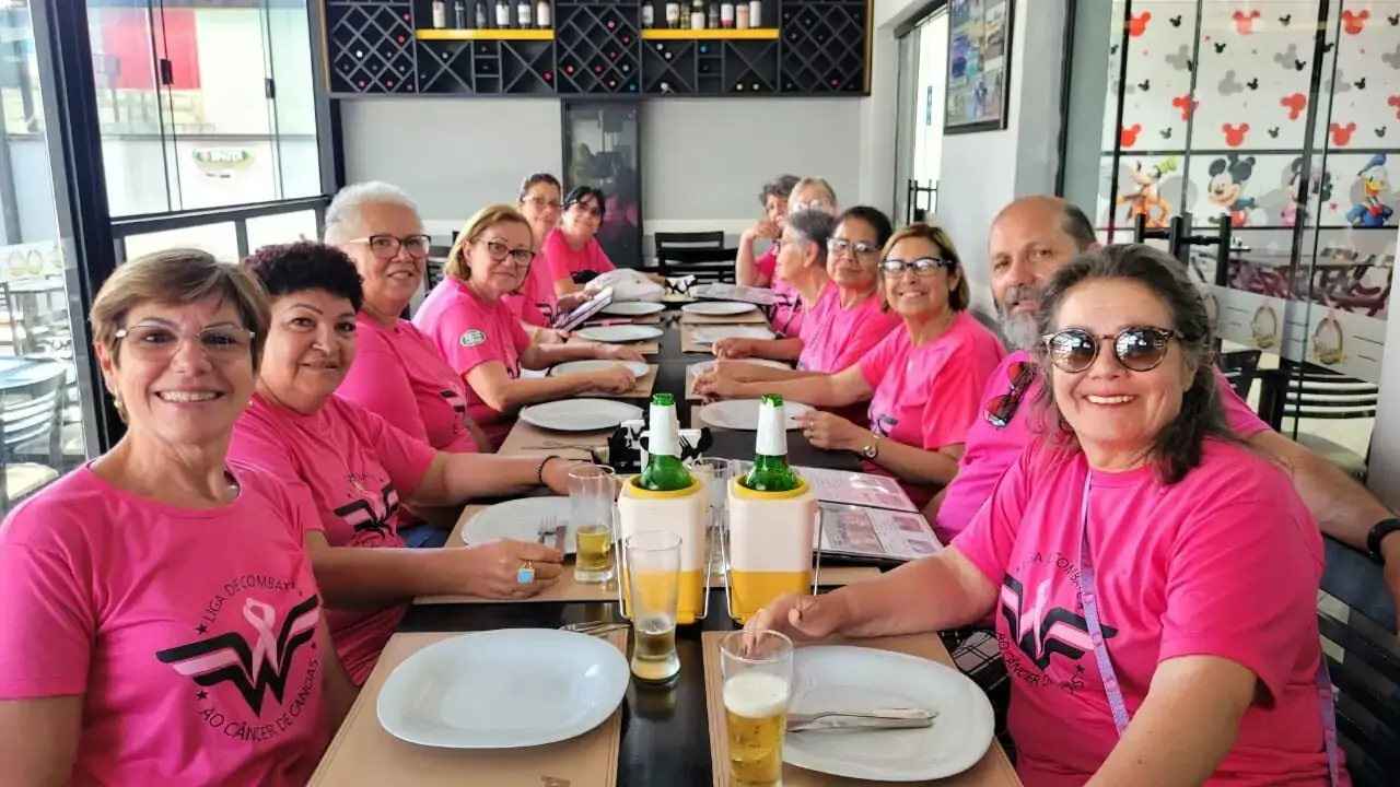 Grupo de amigas em Cartagena, Colômbia